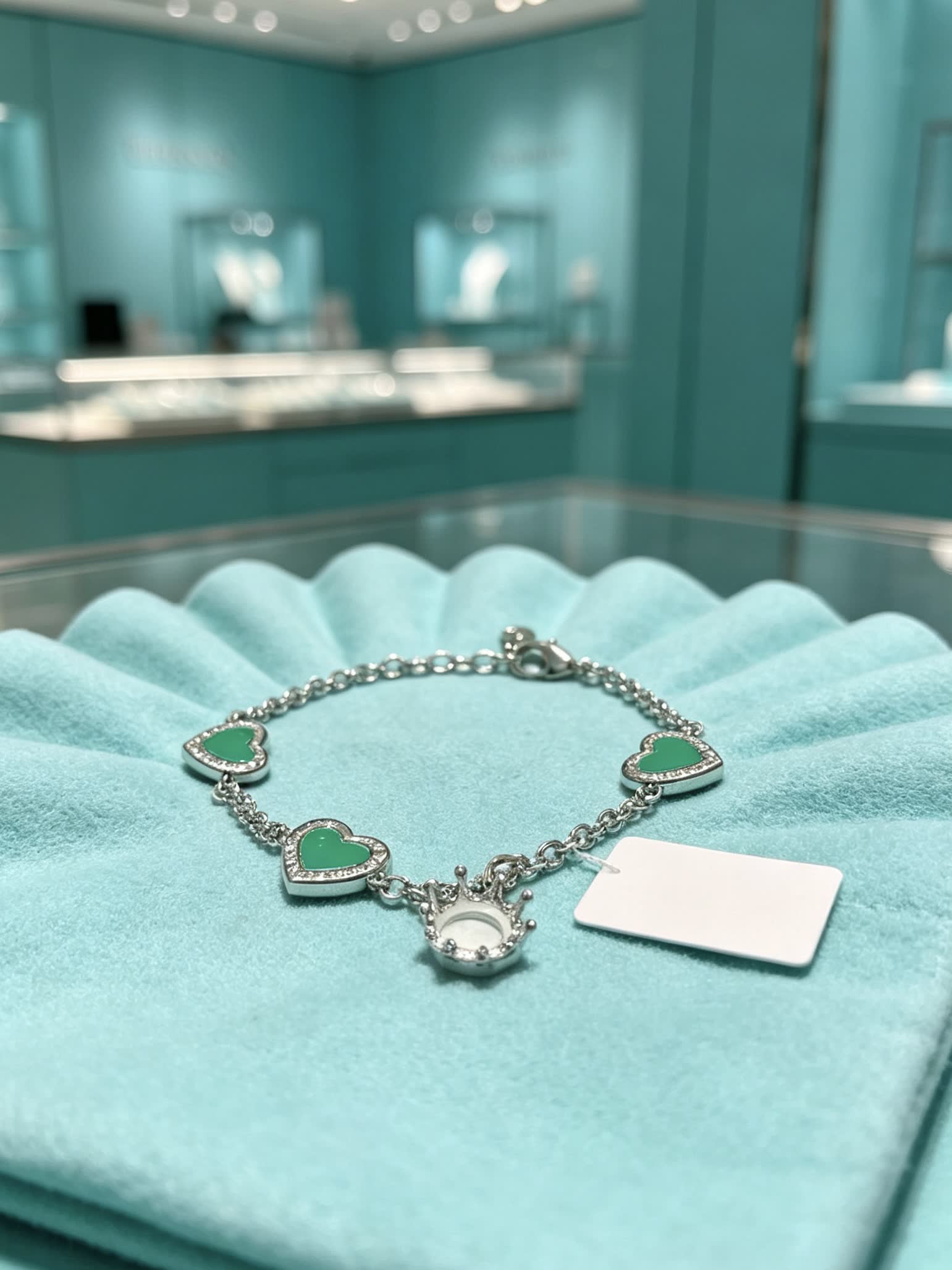 Tiffany & Co. Silver Heart Bracelet